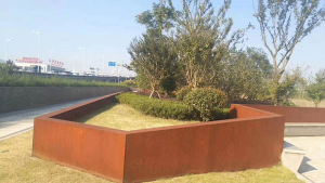务川耐候钢挡土墙